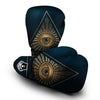 All Seeing Eye Masonic Print Boxing Gloves-grizzshop