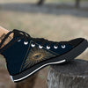 All Seeing Eye Masonic Print High Top Shoes-grizzshop