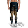 All Seeing Eye Masonic Print Men's Leggings-grizzshop