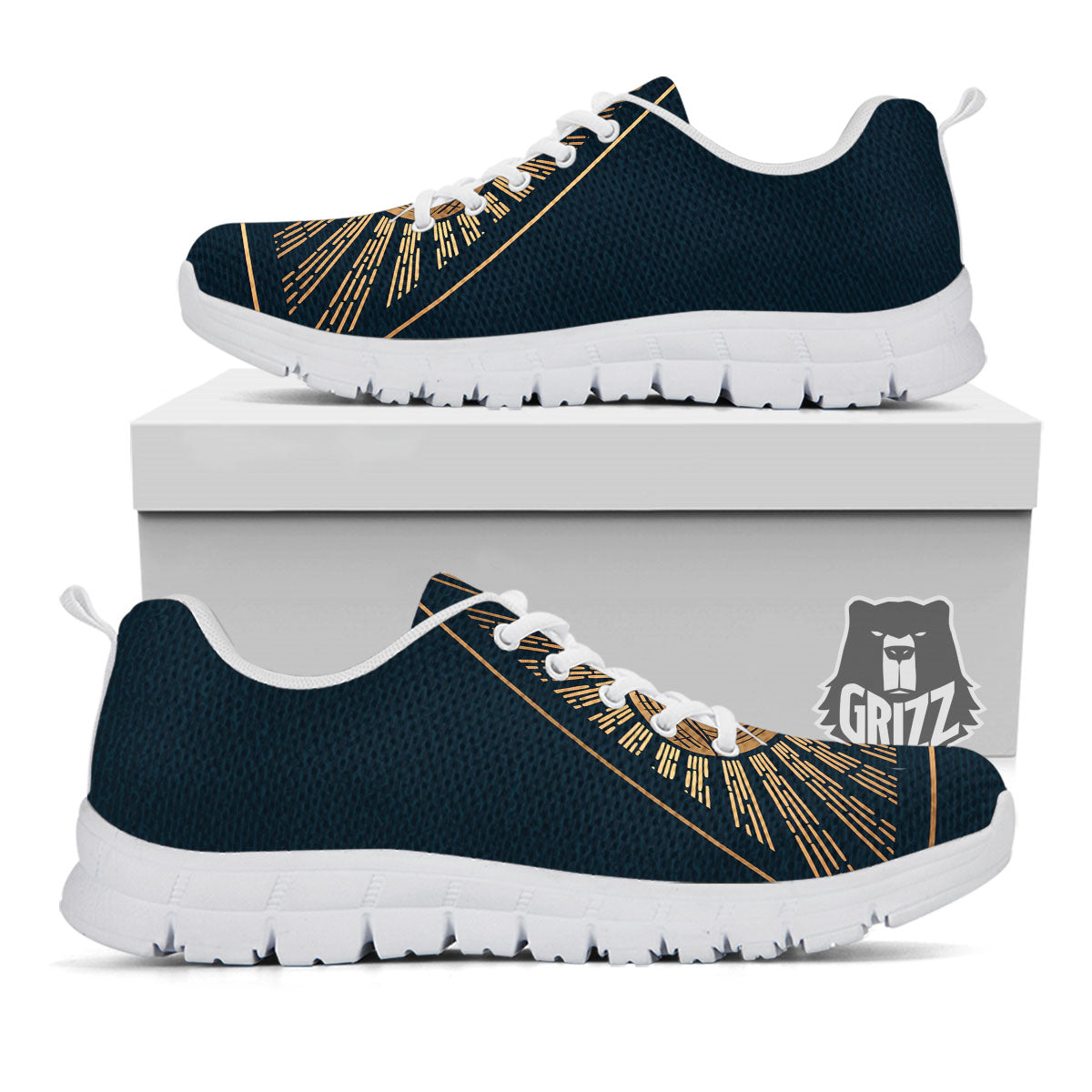 All Seeing Eye Masonic Print White Sneaker-grizzshop