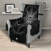 All Seeing Eye Sun Print Armchair Protector-grizzshop