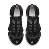 All Seeing Eye Sun Print Black Gym Shoes-grizzshop