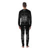 All Seeing Eye Sun Print Men's Pajamas-grizzshop