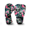 Aloha Flamingo Tropical Print Pattern Boxing Gloves-grizzshop