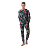 Aloha Flamingo Tropical Print Pattern Men's Pajamas-grizzshop