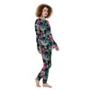 Aloha Flamingo Tropical Print Pattern Women's Pajamas-grizzshop