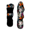 Aloha Flower Tropical Print Pattern Muay Thai Shin Guards-grizzshop