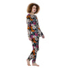 Aloha Flower Tropical Print Pattern Women's Pajamas-grizzshop