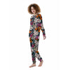 Aloha Flower Tropical Print Pattern Women's Pajamas-grizzshop