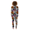 Aloha Flower Tropical Print Pattern Women's Pajamas-grizzshop