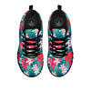 Aloha Hawaiian Flower Print Black Sneaker-grizzshop