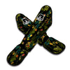 Aloha Hibiscus Tropical Print Pattern Muay Thai Shin Guards-grizzshop