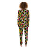 Aloha Pineapple Tropical Print Pattern Tropical Women's Pajamas-grizzshop