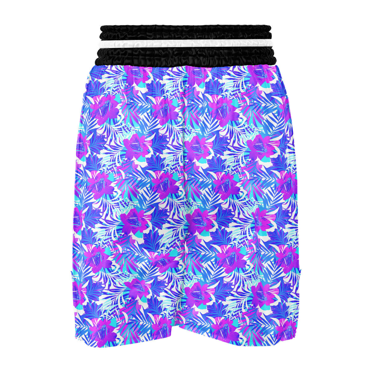 Aloha Psychedelic Tropical Print Pattern Boxing Shorts-grizzshop
