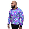 Aloha Psychedelic Tropical Print Pattern Men's Bomber Jacket-grizzshop