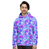 Aloha Psychedelic Tropical Print Pattern Men's Hoodie-grizzshop