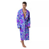 Aloha Psychedelic Tropical Print Pattern Men's Robe-grizzshop