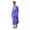 Aloha Psychedelic Tropical Print Pattern Men's Robe-grizzshop