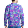 Aloha Psychedelic Tropical Print Pattern Men's Sweatshirt-grizzshop