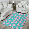 Alpaca Pattern Print Floor Mat-grizzshop