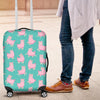Alpaca Pattern Print Luggage Cover Protector-grizzshop