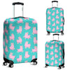 Alpaca Pattern Print Luggage Cover Protector-grizzshop