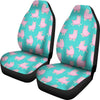 Alpaca Pattern Print Universal Fit Car Seat Covers-grizzshop