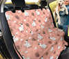 Alpaca Pink Pattern Print Pet Car Seat Cover-grizzshop