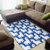 Alpaca Print Pattern Floor Mat-grizzshop