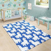 Alpaca Print Pattern Floor Mat-grizzshop