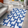 Alpaca Print Pattern Floor Mat-grizzshop