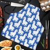 Alpaca Print Pattern Men's Apron-grizzshop