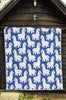 Load image into Gallery viewer, Alpaca Print Pattern Quilt-grizzshop