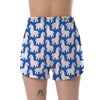 Alpaca Print Pattern Women's Shorts-grizzshop