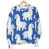 Alpaca Print Pattern Women's Sweatshirt-grizzshop