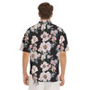 Alstroemeria Tropical Print Pattern Men's Short Sleeve Shirts-grizzshop