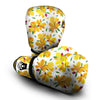 Load image into Gallery viewer, Alstroemeria Yellow Print Pattern Boxing Gloves-grizzshop