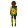 Alstroemeria Yellow Print Women's Pajamas-grizzshop