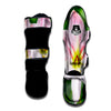 Amaryllis Pink And White Print Muay Thai Shin Guards-grizzshop