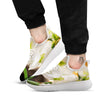 Amaryllis White Print White Athletic Shoes-grizzshop