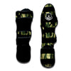 American Flag Camouflage Print Muay Thai Shin Guards-grizzshop