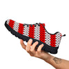 American Flag Knitted Print Black Sneaker-grizzshop