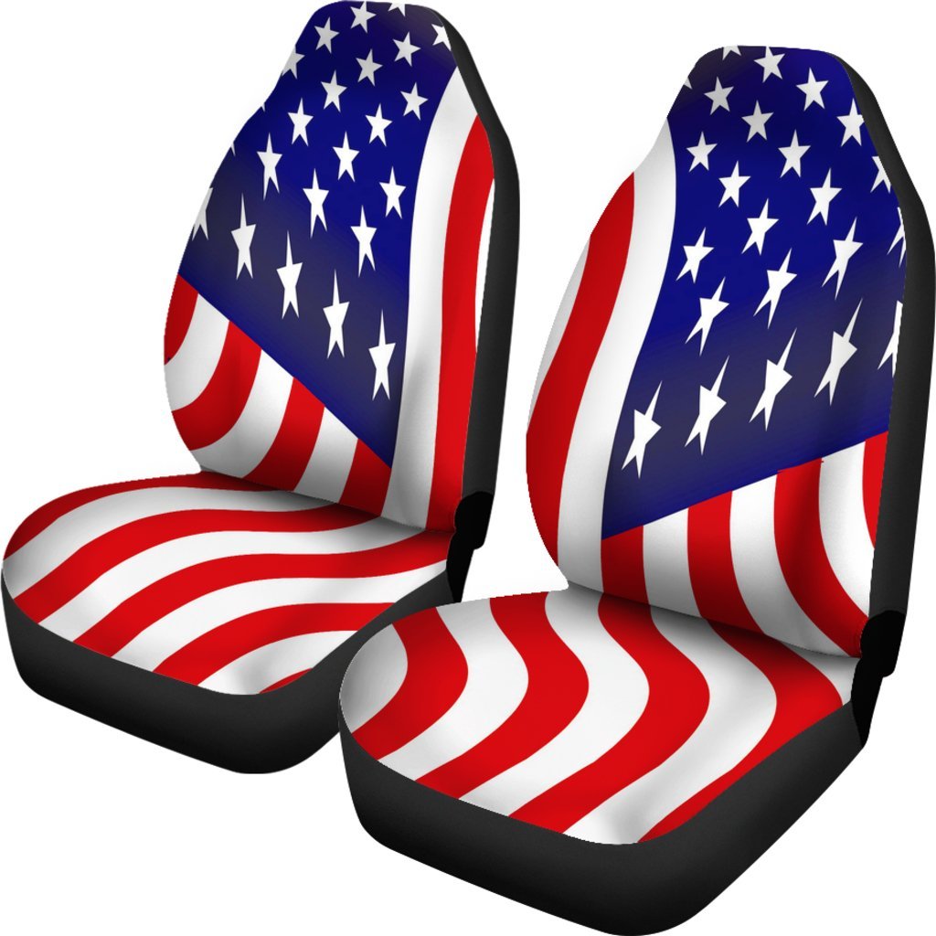 American Flag Universal Fit Car Seat Cover-grizzshop