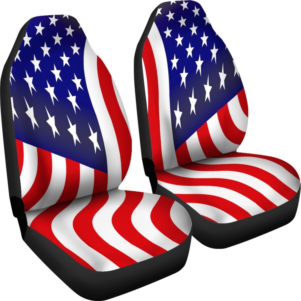 American Flag Universal Fit Car Seat Cover-grizzshop