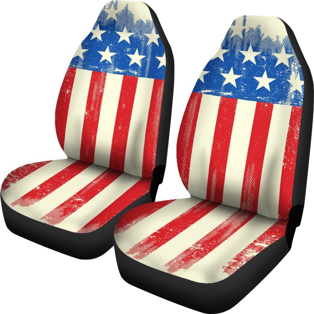 American Flag Universal Fit Car Seat Covers-grizzshop