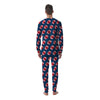 American Football Ball Print Pattern Men's Pajamas-grizzshop