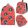 American Football Pattern Print Backpack-grizzshop