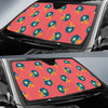 American Football Pattern Print Car Sun Shade-grizzshop