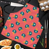 American Football Pattern Print Men's Apron-grizzshop