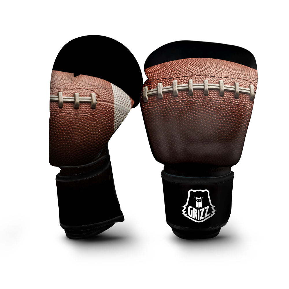 American Football Print Ball Boxing Gloves-grizzshop
